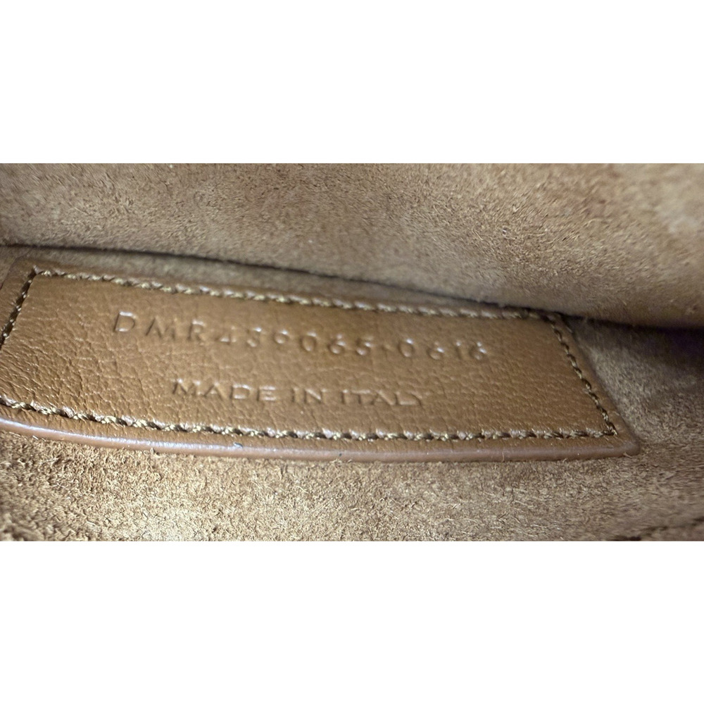 Saint Laurent Dylan Shoulder Bag Small in Brown Suede and Gold-Tone Hardware - Picture 15 of 15